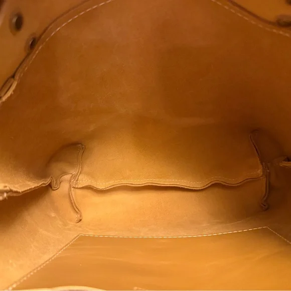 Portland Leather Montana Tote in Mango - Picture 4 of 4